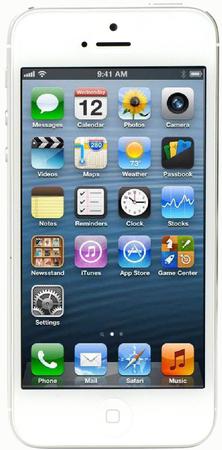 Смартфон Apple iPhone 5 32Gb White & Silver - Фрязино