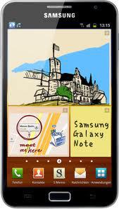 Смартфон Samsung Galaxy Note GT-N7000 Blue - Фрязино